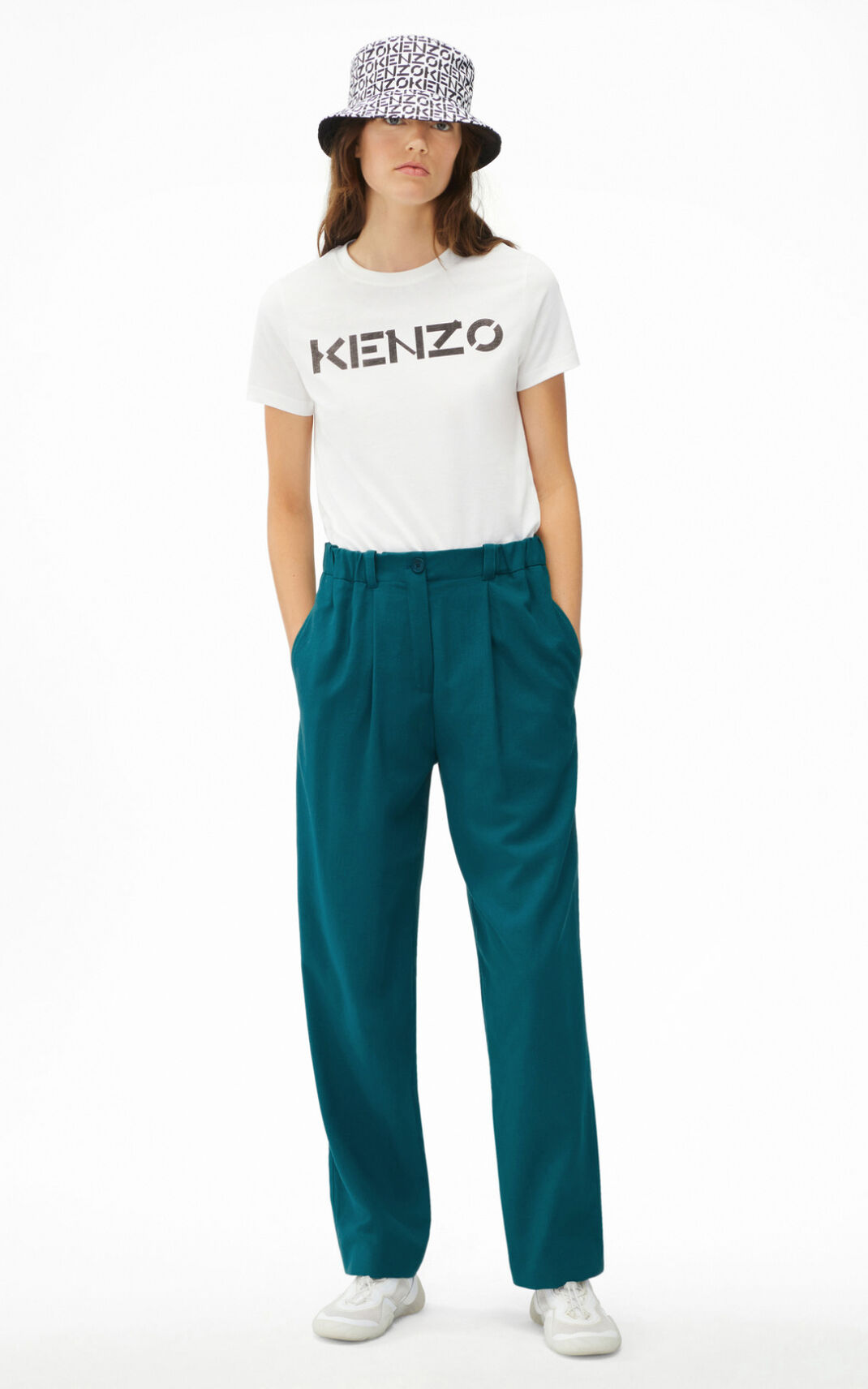 Kenzo Fitted Jogger Mujer Azules | 9780256-BJ